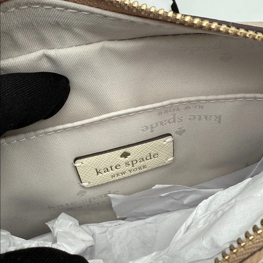 Kate Spade Oh Snap Colorblock Mini Camera Bag Toasted Hazelnut Multi
